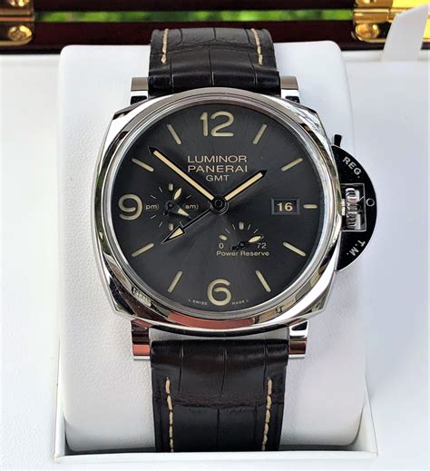 panerai luminor due gmt 45mm|luminor panerai price list.